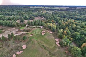 Les Bordes (New) 2nd Green Aerial